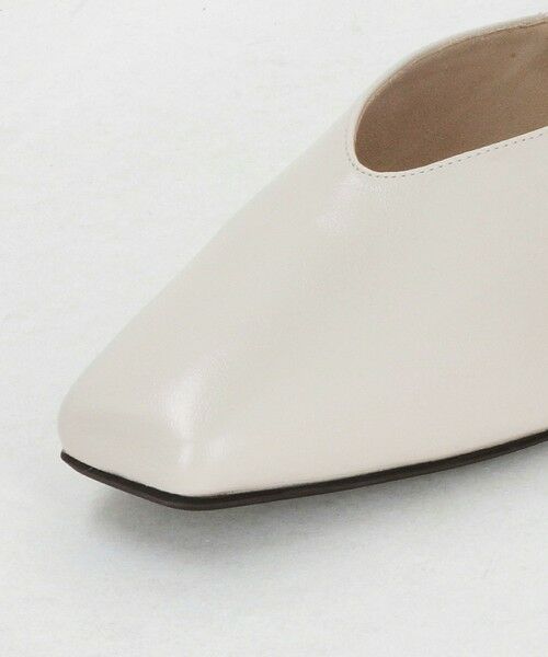 green label relaxing / グリーンレーベル リラクシング フラットシューズ | スクエア 2WAY フラットシューズ | 詳細5