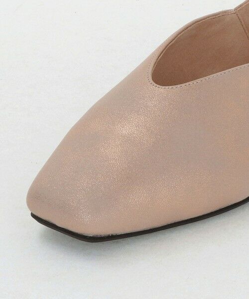 green label relaxing / グリーンレーベル リラクシング フラットシューズ | スクエア 2WAY フラットシューズ | 詳細16