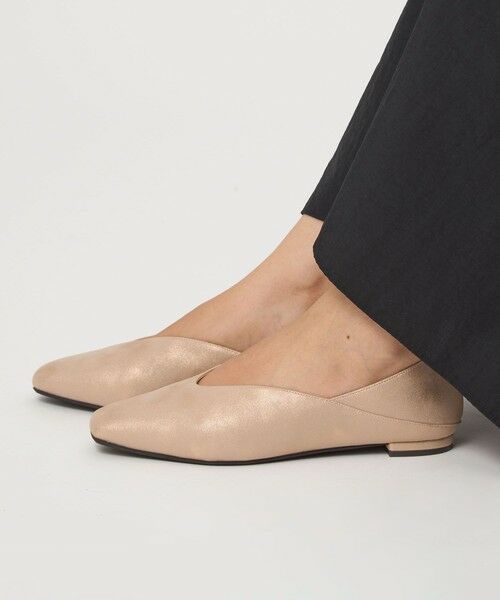 green label relaxing / グリーンレーベル リラクシング フラットシューズ | スクエア 2WAY フラットシューズ | 詳細7