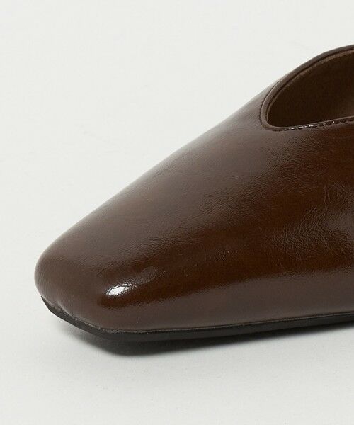 green label relaxing / グリーンレーベル リラクシング フラットシューズ | スクエア 2WAY フラットシューズ | 詳細29