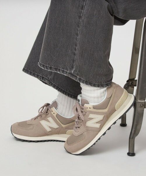 green label relaxing/グリーンレーベル リラクシング <New Balance>574 スニーカー / U574WO2 BEIGE 23cm green label relaxing/グリーンレーベル リラクシング <New Balance>574 スニーカー / U574WO2 BEIGE 23cm