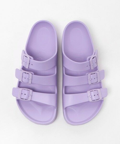 green label relaxing/グリーンレーベル リラクシング ＜Papillio＞フロリダ III EVA フレックス プラットフォーム サンダル LT. PINK 24cm(37)