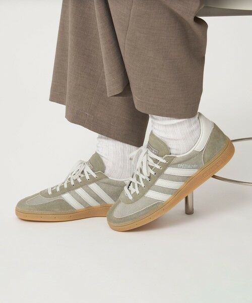 green label relaxing/グリーンレーベル リラクシング <adidas Originals>ハンドボール スペツィアル スニーカー MD. GRAY 22.5cm green label relaxing/グリーンレーベル リラクシング <adidas Originals>ハンドボール スペツィアル スニーカー MD. GRAY 22.5cm