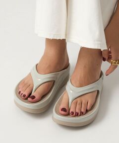 green label relaxing / グリーンレーベル リラクシング サンダル | ＜OOFOS＞ OOmega LUXE  プラットフォーム サンダル / ウーメガ