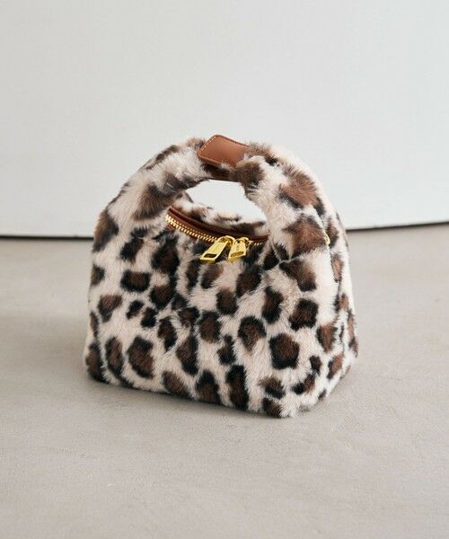 green label relaxing / グリーンレーベル リラクシング ショルダーバッグ | 【別注】＜SINBONO＞レオパード フェイクファー バッグ | 詳細1