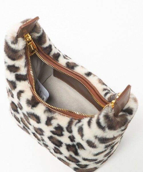 green label relaxing / グリーンレーベル リラクシング ショルダーバッグ | 【別注】＜SINBONO＞レオパード フェイクファー バッグ | 詳細10