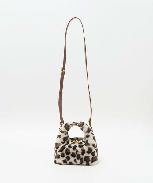 green label relaxing / グリーンレーベル リラクシング ショルダーバッグ | 【別注】＜SINBONO＞レオパード フェイクファー バッグ | 詳細3