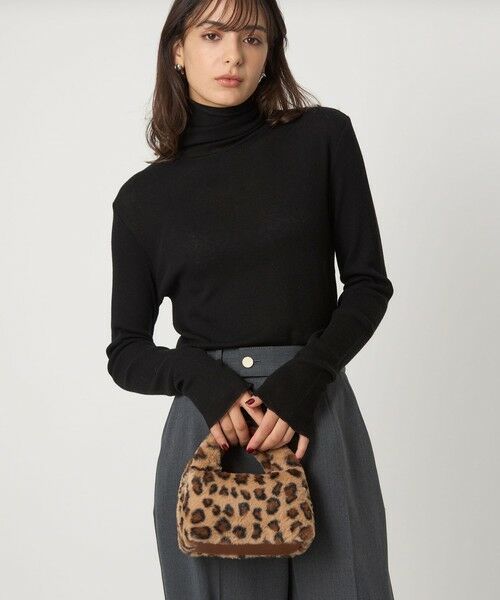 green label relaxing / グリーンレーベル リラクシング ショルダーバッグ | 【別注】＜SINBONO＞レオパード フェイクファー バッグ | 詳細13
