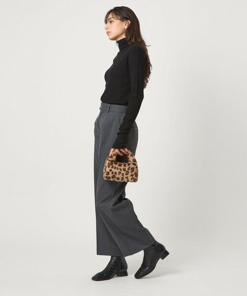 green label relaxing / グリーンレーベル リラクシング ショルダーバッグ | 【別注】＜SINBONO＞レオパード フェイクファー バッグ | 詳細16