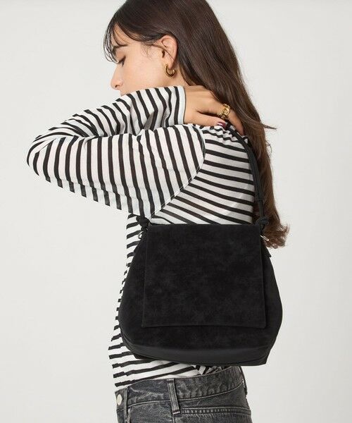 green label relaxing/グリーンレーベル リラクシング 2WAY フラップ ショルダーバッグ BLACK FREE