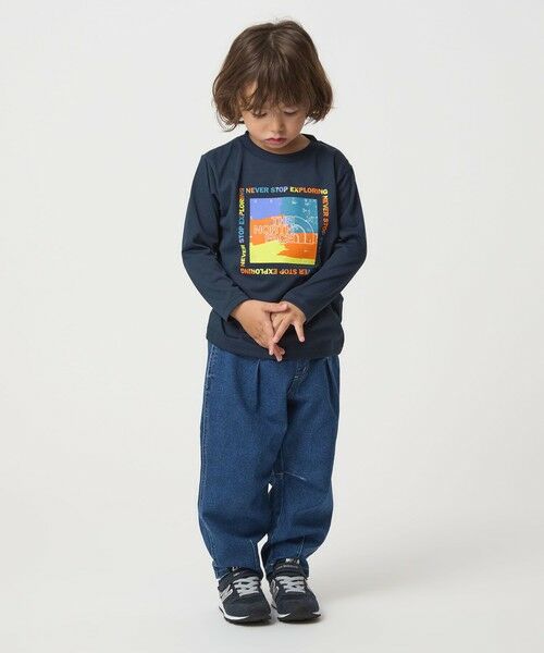 green label relaxing / グリーンレーベル リラクシング カットソー | ＜THE NORTH FACE＞ゲットモテッド グラフィック ロンT / キッズ / 110cm-120cm | 詳細6