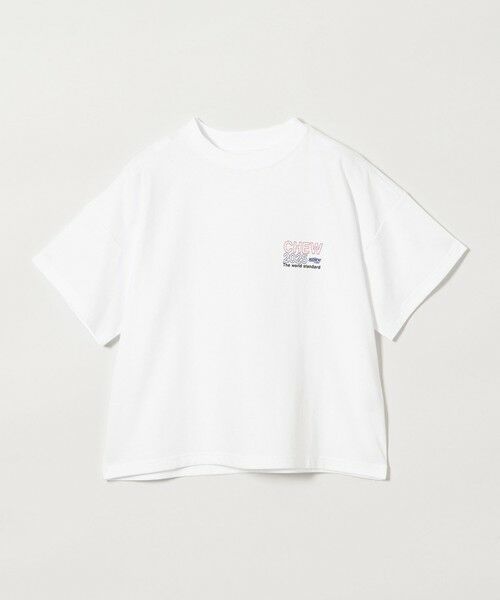 green label relaxing/グリーンレーベル リラクシング 【別注】<ハイチュウ×FRUIT OF THE LOOM×GLR> Tシャツ / キッズ WHITE XS(110-120cm) green label relaxing/グリーンレーベル リラクシング 【別注】<ハイチュウ×FRUIT OF THE LOOM×GLR> Tシャツ / キッズ WHITE XS(110-120cm)