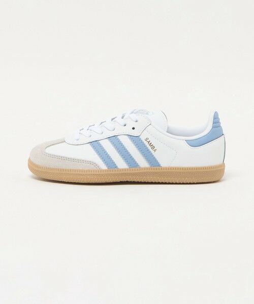 green label relaxing/グリーンレーベル リラクシング <adidas Originals> SAMBA スニーカー / キッズ 17cm-21cm OFF WHITE 21cm green label relaxing/グリーンレーベル リラクシング <adidas Originals> SAMBA スニーカー / キッズ 17cm-21cm OFF WHITE 21cm