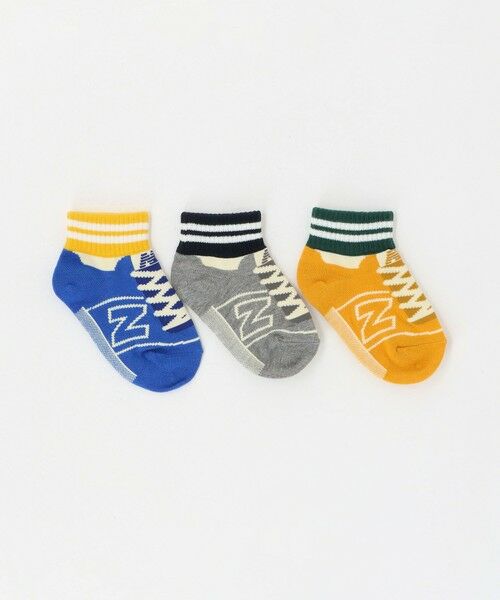 green label relaxing/グリーンレーベル リラクシング <New Balance>ボーイズ ソックス 3P / キッズ 13cm‐19cm その他1 13cm-19cm green label relaxing/グリーンレーベル リラクシング <New Balance>ボーイズ ソックス 3P / キッズ 13cm‐19cm その他1 13cm-19cm