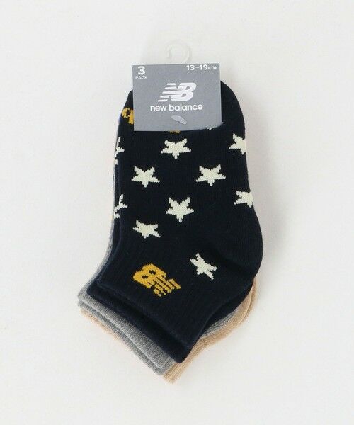 green label relaxing / グリーンレーベル リラクシング ソックス | ＜New Balance＞ボーイズ ソックス 3P / キッズ  13cm‐19cm | 詳細30