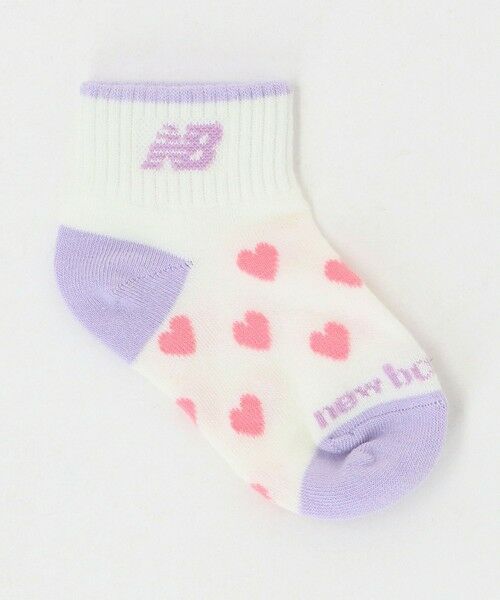 green label relaxing / グリーンレーベル リラクシング ソックス | ＜New Balance＞ガールズ ソックス 3P / キッズ  13cm‐19cm | 詳細1