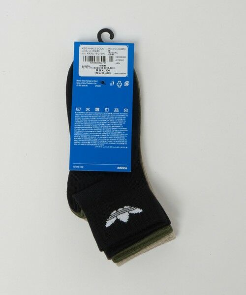 green label relaxing / グリーンレーベル リラクシング ソックス | ＜adidas Originals＞ミッド アンクルソックス / キッズ  19cm-21cm | 詳細11