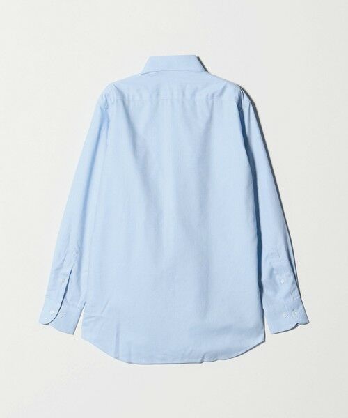 green label relaxing / グリーンレーベル リラクシング シャツ・ブラウス | コットン ヘリンボーン ワイドカラー ドレスシャツ -形態安定- | 詳細15