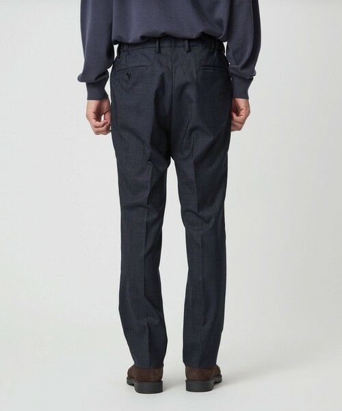 green label relaxing / グリーンレーベル リラクシング スラックス・ドレスパンツ | A+ デニムライク スタンダード イージー スラックス -ウォッシャブル・ストレッチ- | 詳細4