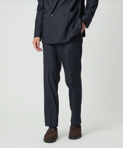 green label relaxing/グリーンレーベル リラクシング A+ デニムライク スタンダード イージー スラックス -ウォッシャブル・ストレッチ- ROYAL XL green label relaxing/グリーンレーベル リラクシング A+ デニムライク スタンダード イージー スラックス -ウォッシャブル・ストレッチ- ROYAL XL