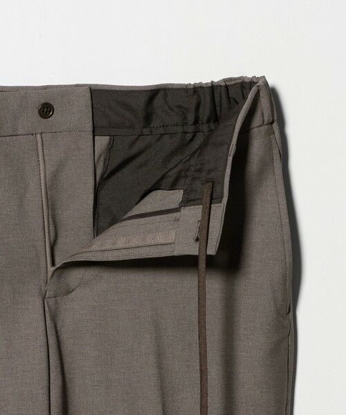 green label relaxing / グリーンレーベル リラクシング スラックス・ドレスパンツ | A+ ウールライク スタンダード イージー スラックス -ウォッシャブル・ストレッチ- | 詳細9