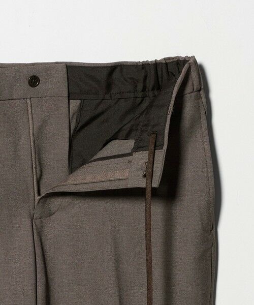 green label relaxing / グリーンレーベル リラクシング スラックス・ドレスパンツ | A+ ウールライク スタンダード イージー スラックス -ウォッシャブル・ストレッチ- | 詳細10