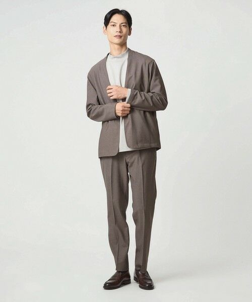 green label relaxing / グリーンレーベル リラクシング スラックス・ドレスパンツ | A+ ウールライク スタンダード イージー スラックス -ウォッシャブル・ストレッチ- | 詳細3