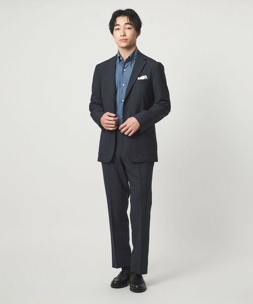 green label relaxing / グリーンレーベル リラクシング スラックス・ドレスパンツ | A+ ウールライク スタンダード イージー スラックス -ウォッシャブル・ストレッチ- | 詳細18