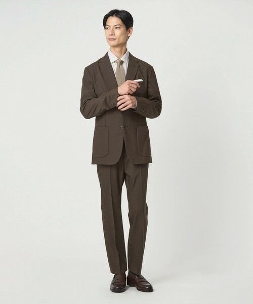 green label relaxing / グリーンレーベル リラクシング スラックス・ドレスパンツ | A+ TW カラーギャバ スタンダード イージー スラックス -ウォッシャブル・ストレッチ- | 詳細2