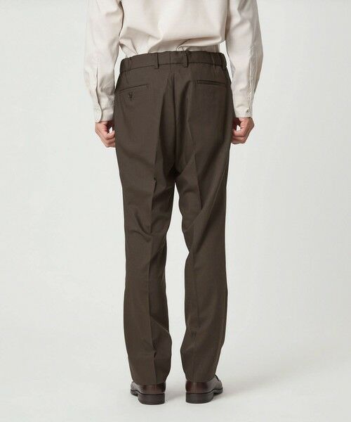 green label relaxing / グリーンレーベル リラクシング スラックス・ドレスパンツ | A+ TW カラーギャバ スタンダード イージー スラックス -ウォッシャブル・ストレッチ- | 詳細5