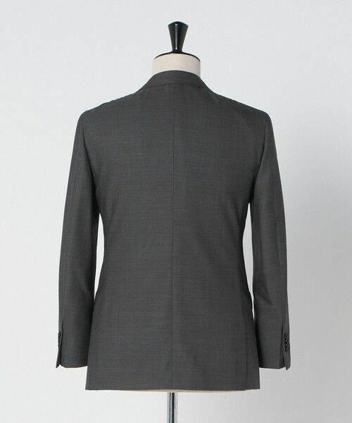 green label relaxing / グリーンレーベル リラクシング セットアップ | GUABELLO 組織無地 2B MF スーツジャケット | 詳細6
