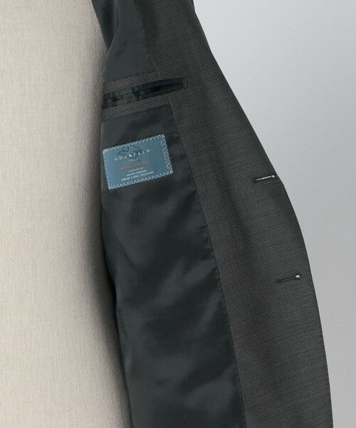 green label relaxing / グリーンレーベル リラクシング セットアップ | GUABELLO 組織無地 2B MF スーツジャケット | 詳細10