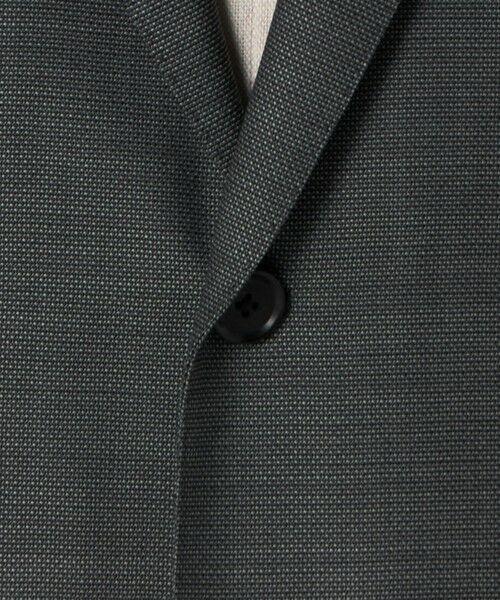 green label relaxing / グリーンレーベル リラクシング セットアップ | GUABELLO 組織無地 2B MF スーツジャケット | 詳細11