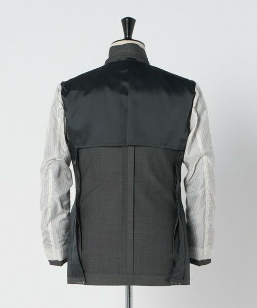 green label relaxing / グリーンレーベル リラクシング セットアップ | GUABELLO 組織無地 2B MF スーツジャケット | 詳細16