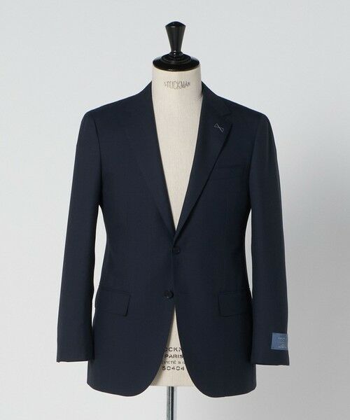 green label relaxing / グリーンレーベル リラクシング セットアップ | GUABELLO 組織無地 2B MF スーツジャケット | 詳細22