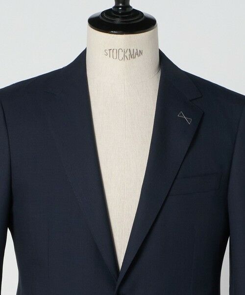 green label relaxing / グリーンレーベル リラクシング セットアップ | GUABELLO 組織無地 2B MF スーツジャケット | 詳細24