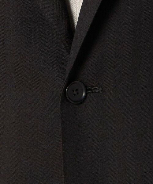 green label relaxing / グリーンレーベル リラクシング セットアップ | GUABELLO ヘリンボーン 3B HXD スーツジャケット | 詳細9