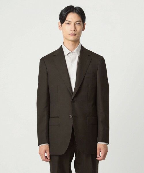 green label relaxing / グリーンレーベル リラクシング セットアップ | GUABELLO ヘリンボーン 3B HXD スーツジャケット | 詳細2