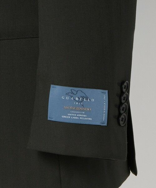 green label relaxing / グリーンレーベル リラクシング セットアップ | GUABELLO ヘリンボーン 3B HXD スーツジャケット | 詳細14