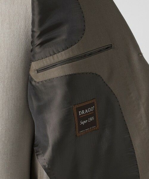 green label relaxing / グリーンレーベル リラクシング セットアップ | DRAGO ミニヘリンボーン 3B CLS/D- スーツジャケット | 詳細9