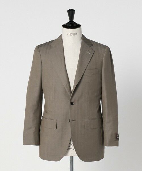 green label relaxing / グリーンレーベル リラクシング セットアップ | DRAGO ミニヘリンボーン 3B CLS/D- スーツジャケット | 詳細2