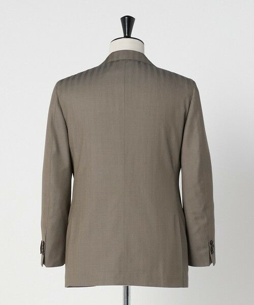 green label relaxing / グリーンレーベル リラクシング セットアップ | DRAGO ミニヘリンボーン 3B CLS/D- スーツジャケット | 詳細3
