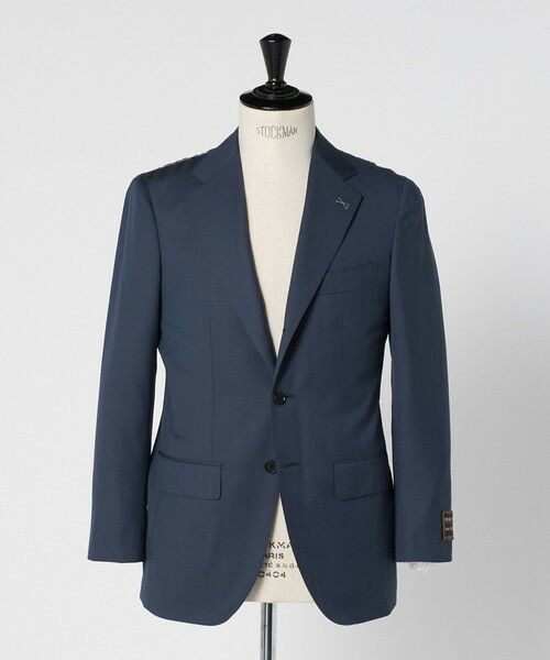 green label relaxing / グリーンレーベル リラクシング セットアップ | DRAGO ミニヘリンボーン 3B CLS/D- スーツジャケット | 詳細19