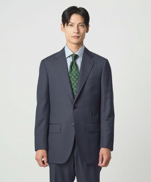 green label relaxing / グリーンレーベル リラクシング セットアップ | DRAGO ミニヘリンボーン 3B CLS/D- スーツジャケット | 詳細16