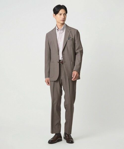 green label relaxing / グリーンレーベル リラクシング テーラードジャケット | A+ ウールライク 2B スタンダード 2P ジャケット -ウォッシャブル・ストレッチ- | 詳細1