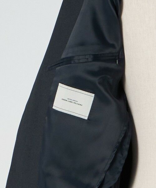 green label relaxing / グリーンレーベル リラクシング テーラードジャケット | A+ ウールライク 2B スタンダード 2P ジャケット -ウォッシャブル・ストレッチ- | 詳細15