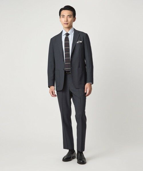 green label relaxing / グリーンレーベル リラクシング テーラードジャケット | A+ ウールライク 2B スタンダード 2P ジャケット -ウォッシャブル・ストレッチ- | 詳細7