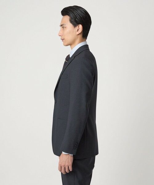 green label relaxing / グリーンレーベル リラクシング テーラードジャケット | A+ ウールライク 2B スタンダード 2P ジャケット -ウォッシャブル・ストレッチ- | 詳細9