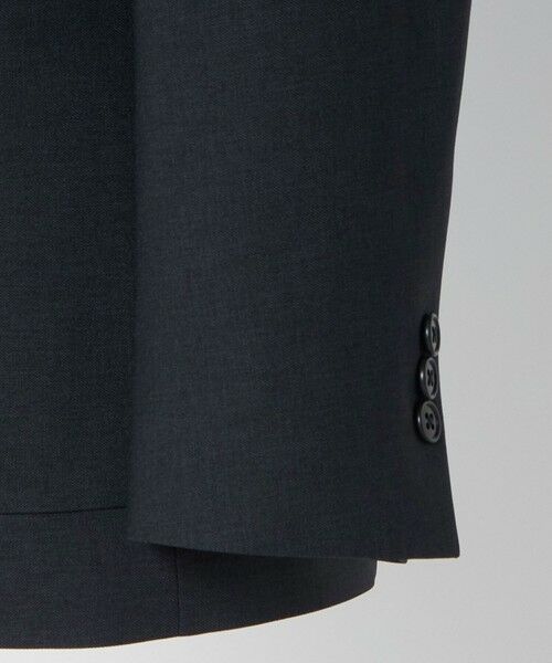 green label relaxing / グリーンレーベル リラクシング テーラードジャケット | A+ ウールライク 2B スタンダード 2P ジャケット -ウォッシャブル・ストレッチ- | 詳細14