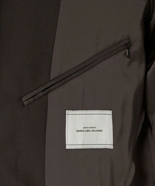 green label relaxing / グリーンレーベル リラクシング テーラードジャケット | A+ TW カラーギャバ 2B スタンダード 2P ジャケット -ウォッシャブル・ストレッチ- | 詳細13